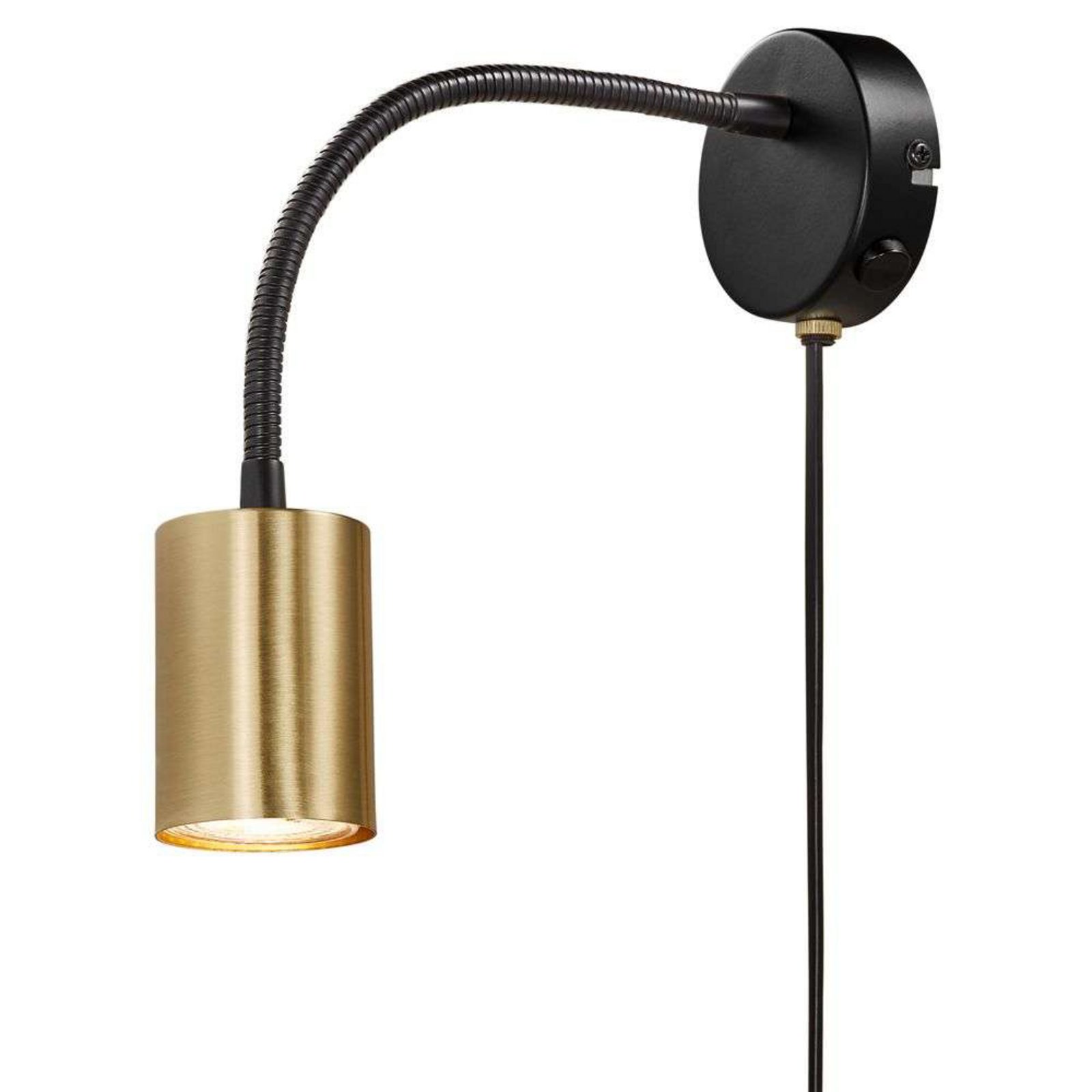 Explore Flex Wall Lamp Brass - Nordlux