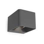 LEDS-C4 Wilson applique ext. LED, 11 cm anthracite