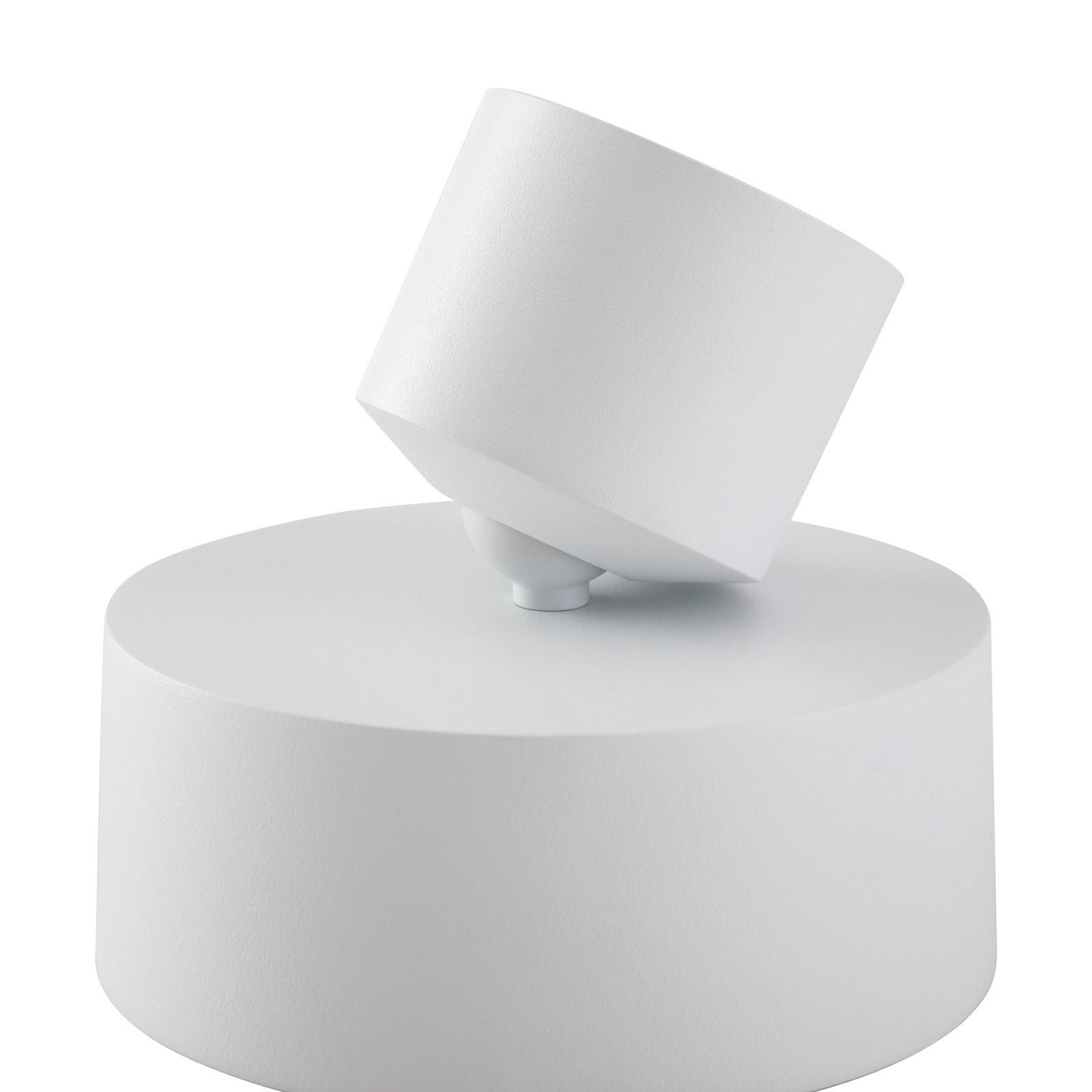 Lindby Faretto LED Nivoria, orientabile, bianco