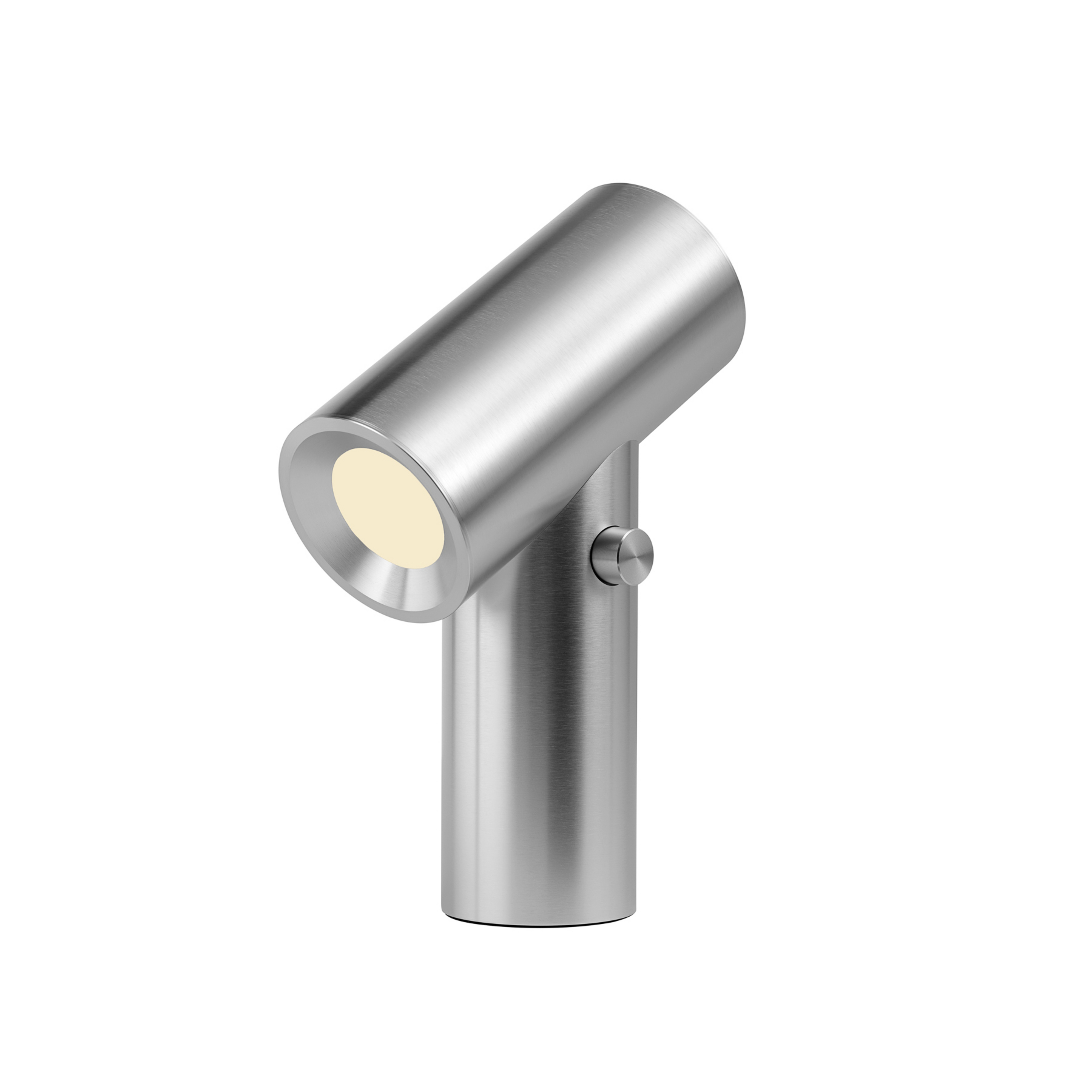 Lampada da tavolo LED ricaricabile Beam, grigio alluminio, dimmerabile, IP56 -