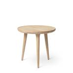 Accent Side Table Matt Lacq Oak Small Ø45 - Mater