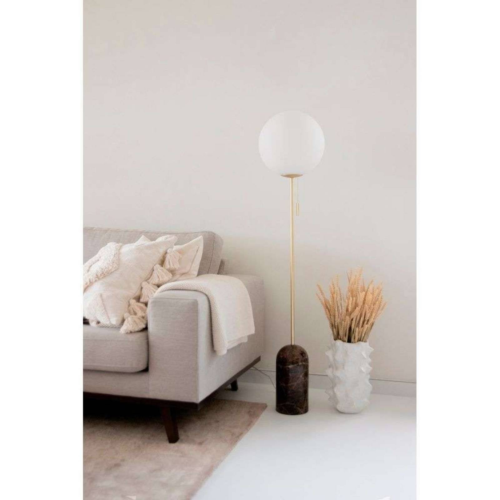  Globen Lighting Globen Lighting Stehleuchte Torrano, Braun, Höhe 145 Cm 