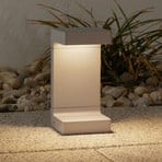 FLOS Casting C 100 LED pillar light 20 cm, grey