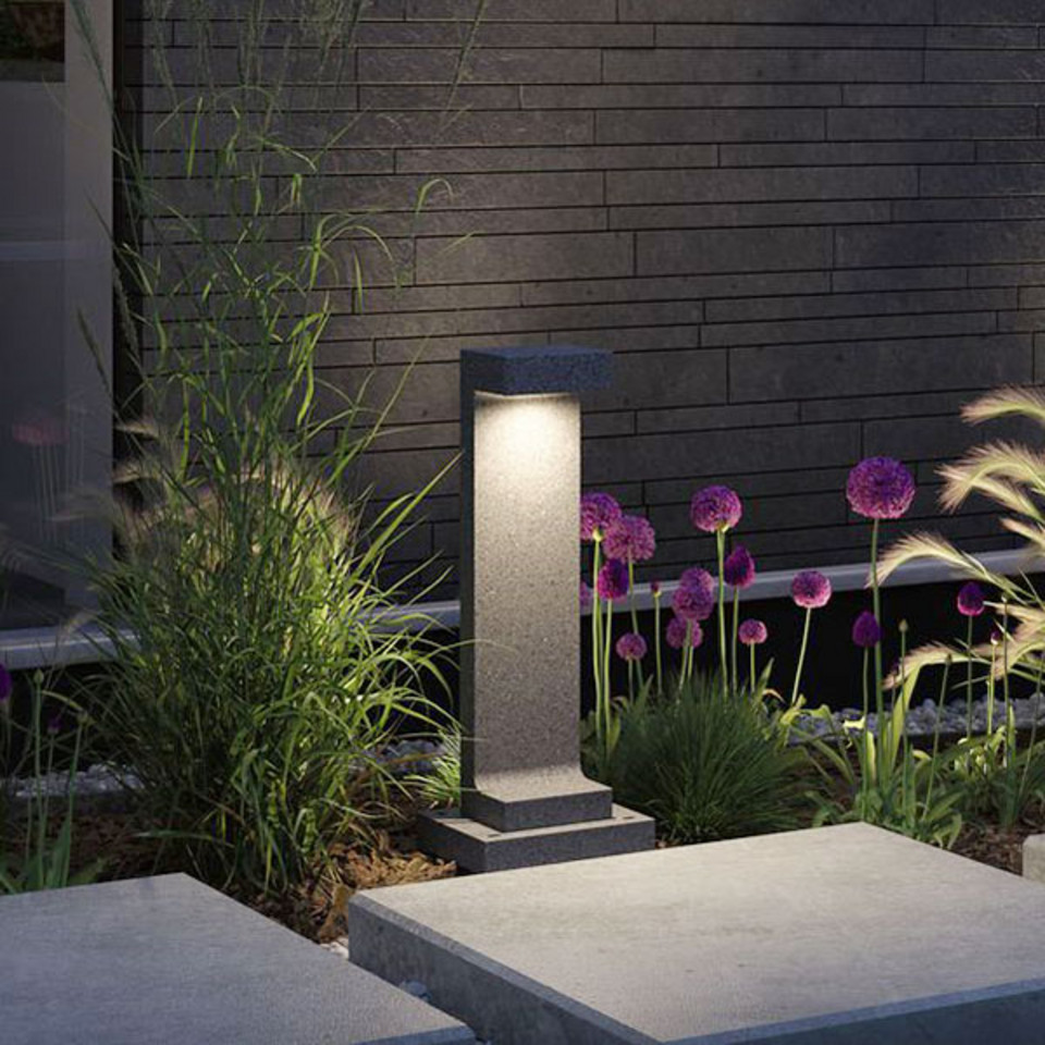 Paulmann Concrea Trädgårdslampa H45 Sandstone, grå från Paulmann