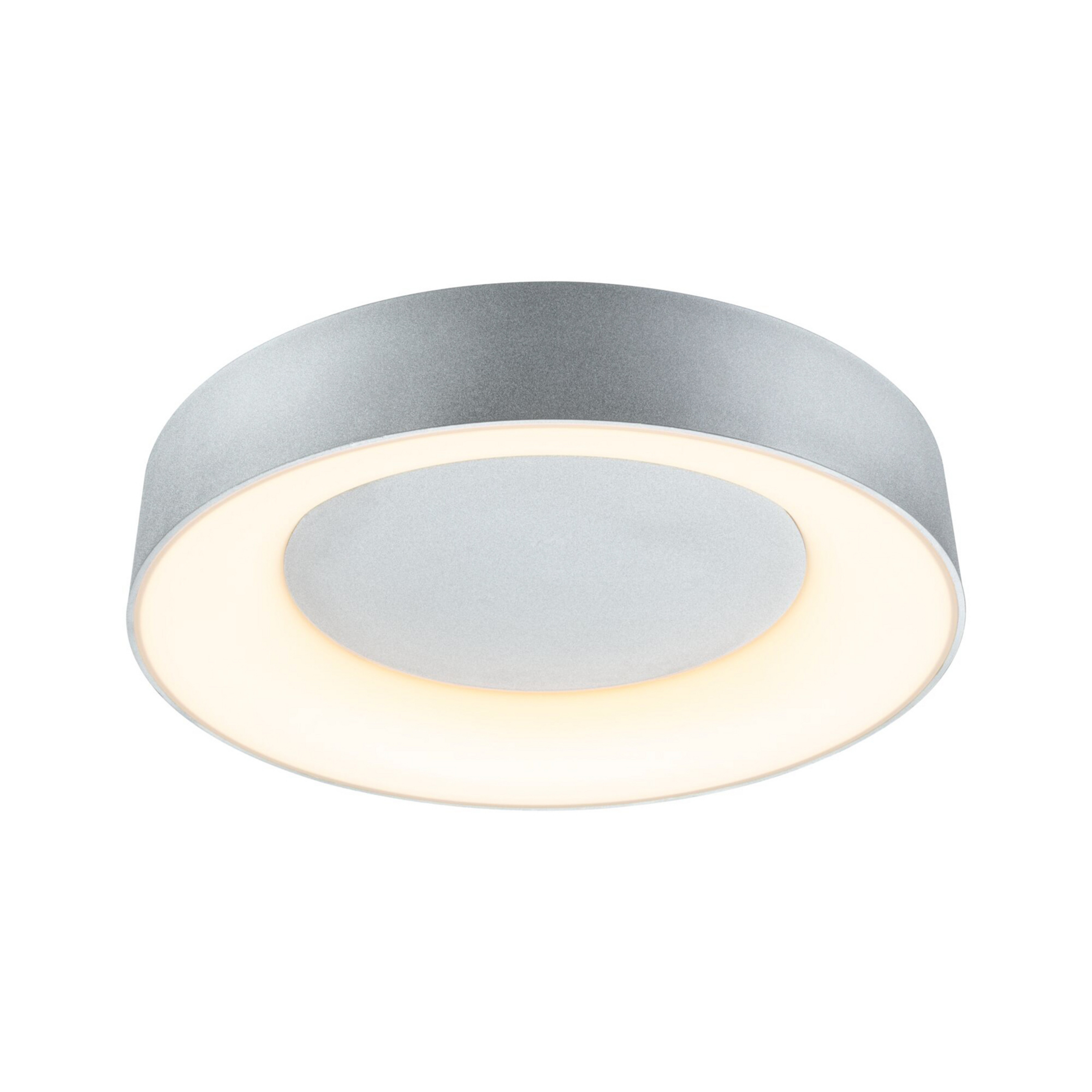 Casca LED-taklampa Ø40cm, IP44, vit/aluminium - Paulmann