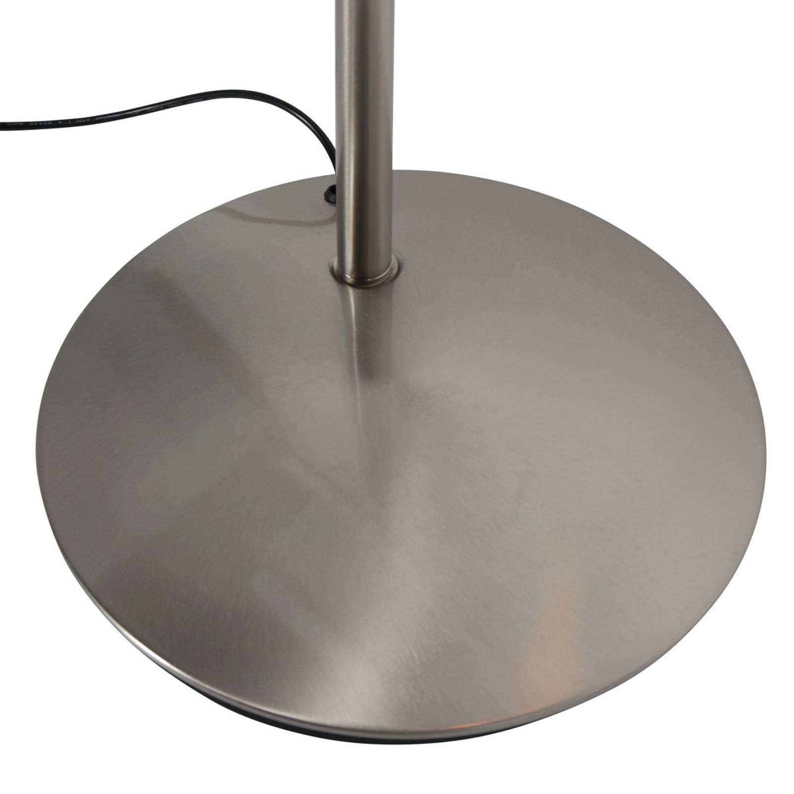 Lampa LED oświetlająca sufit Daphne 2 + – lampka do czytania, stal, CCT, zdalne