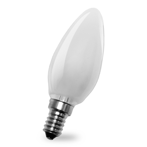 E14 4W 827 LED-Kerzenlampe, innen matt