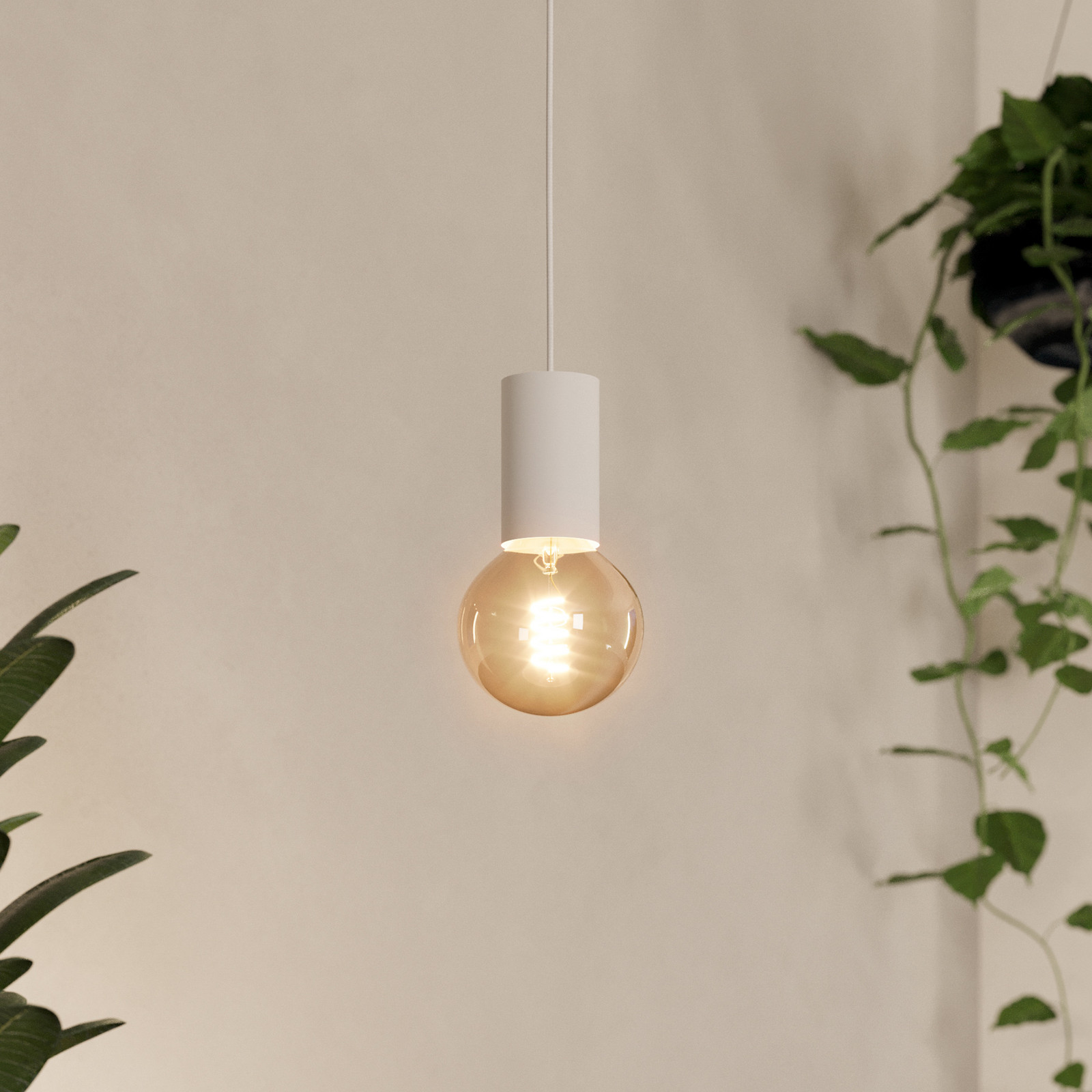 EGLO Pozueta 1 lampă suspendată 1 bec alb - Camera de zi / sufragerie - Metal