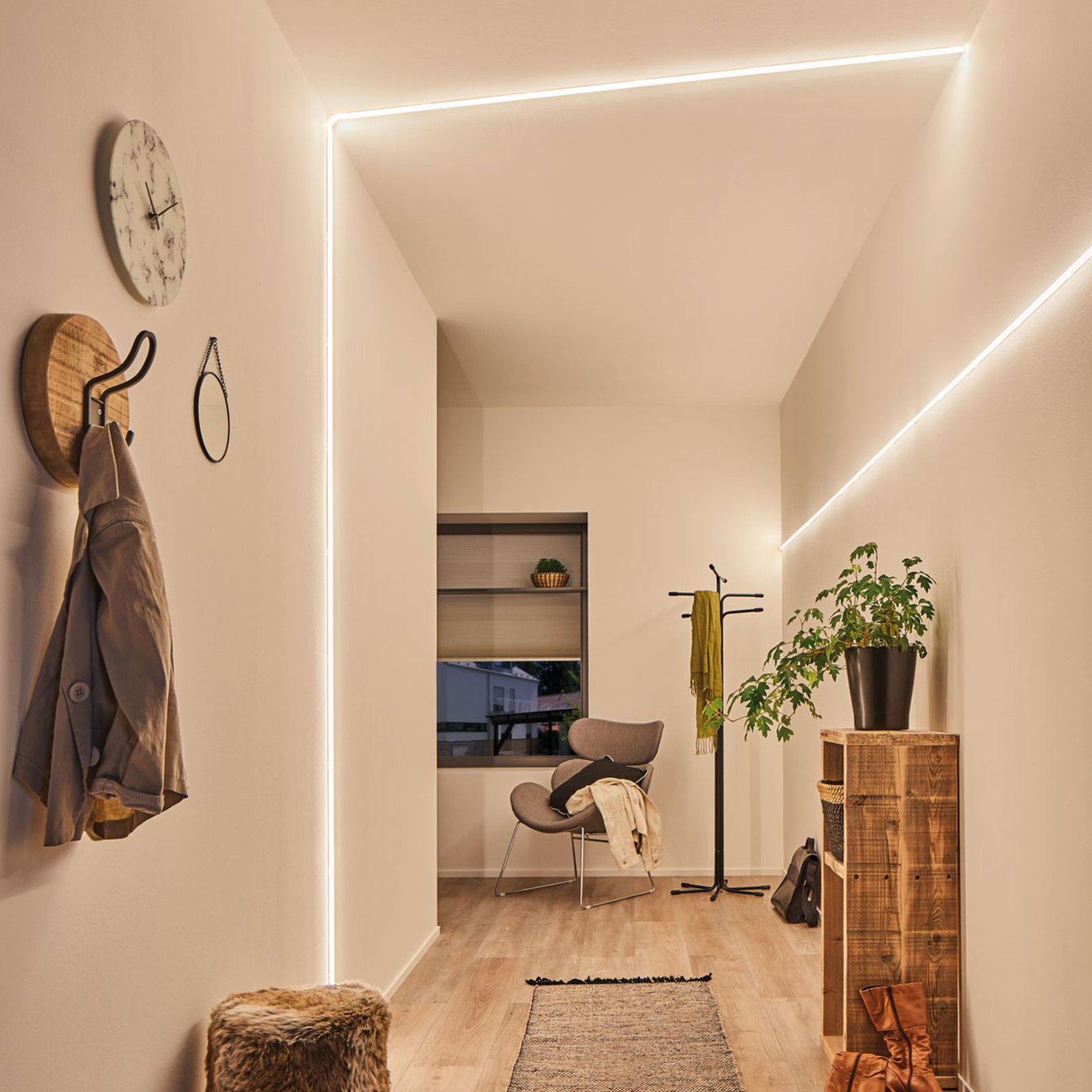 MaxLED Flow LED Strip 5m Basic Set White - Paulmann