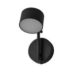 OSRAM LED-Wandleuchte Decor Kyoto, schwarz, dimmbar, Stecker