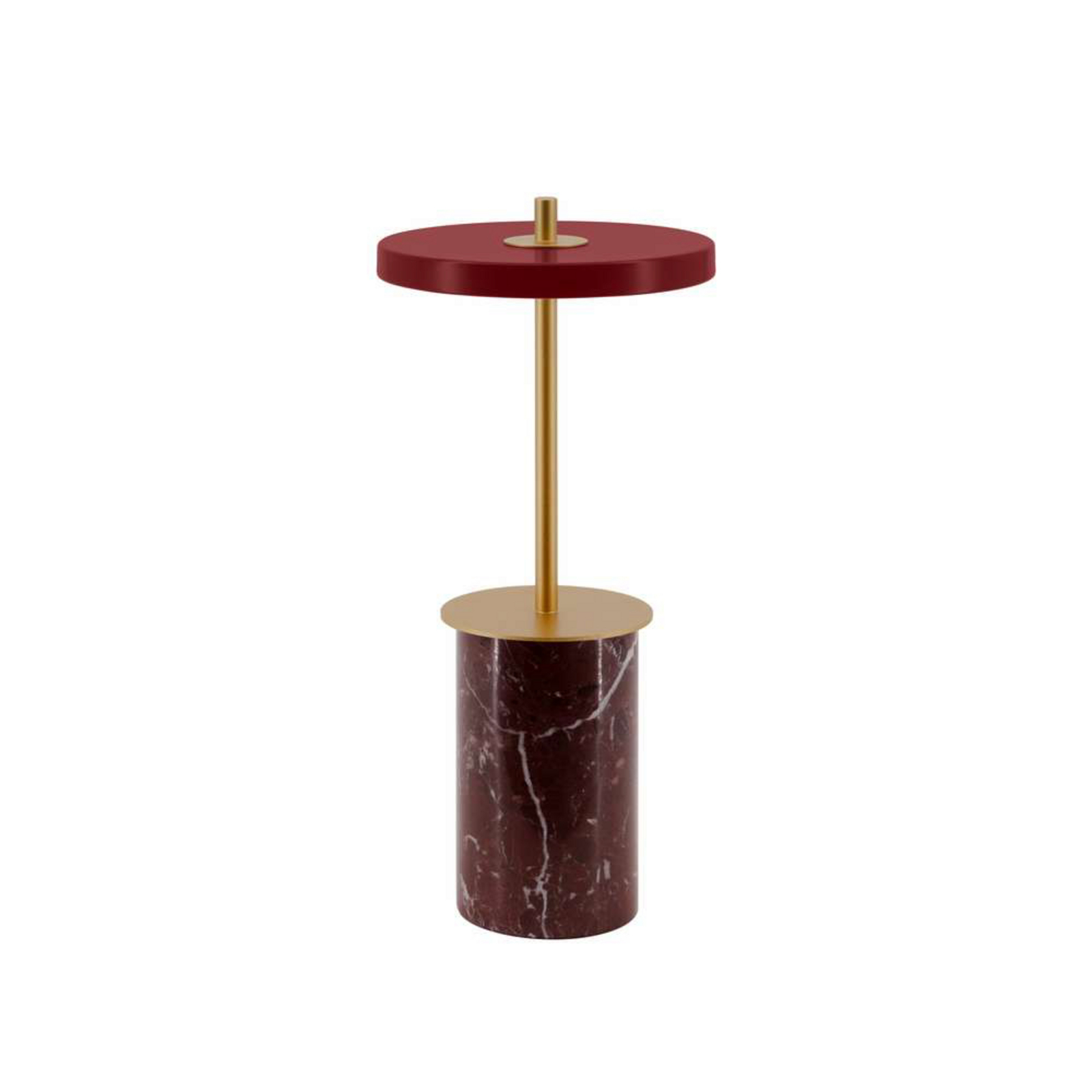 Asteria Move Portable Lámpara de Sobremesa Mini Red Marble - UMAGE