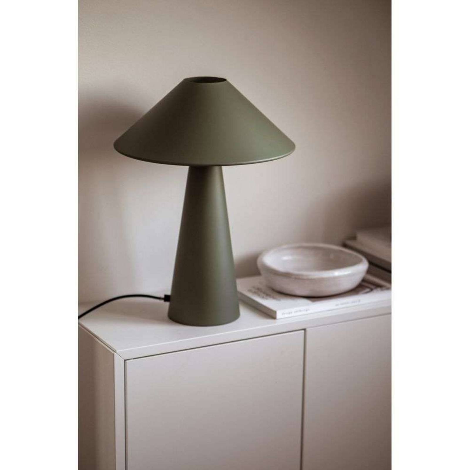  Globen Lighting Globen Lighting Tischleuchte Cannes, Grün, Höhe 40 Cm 