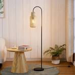 Lindby Venora golvlampa, bambuskärm, 1 lampa