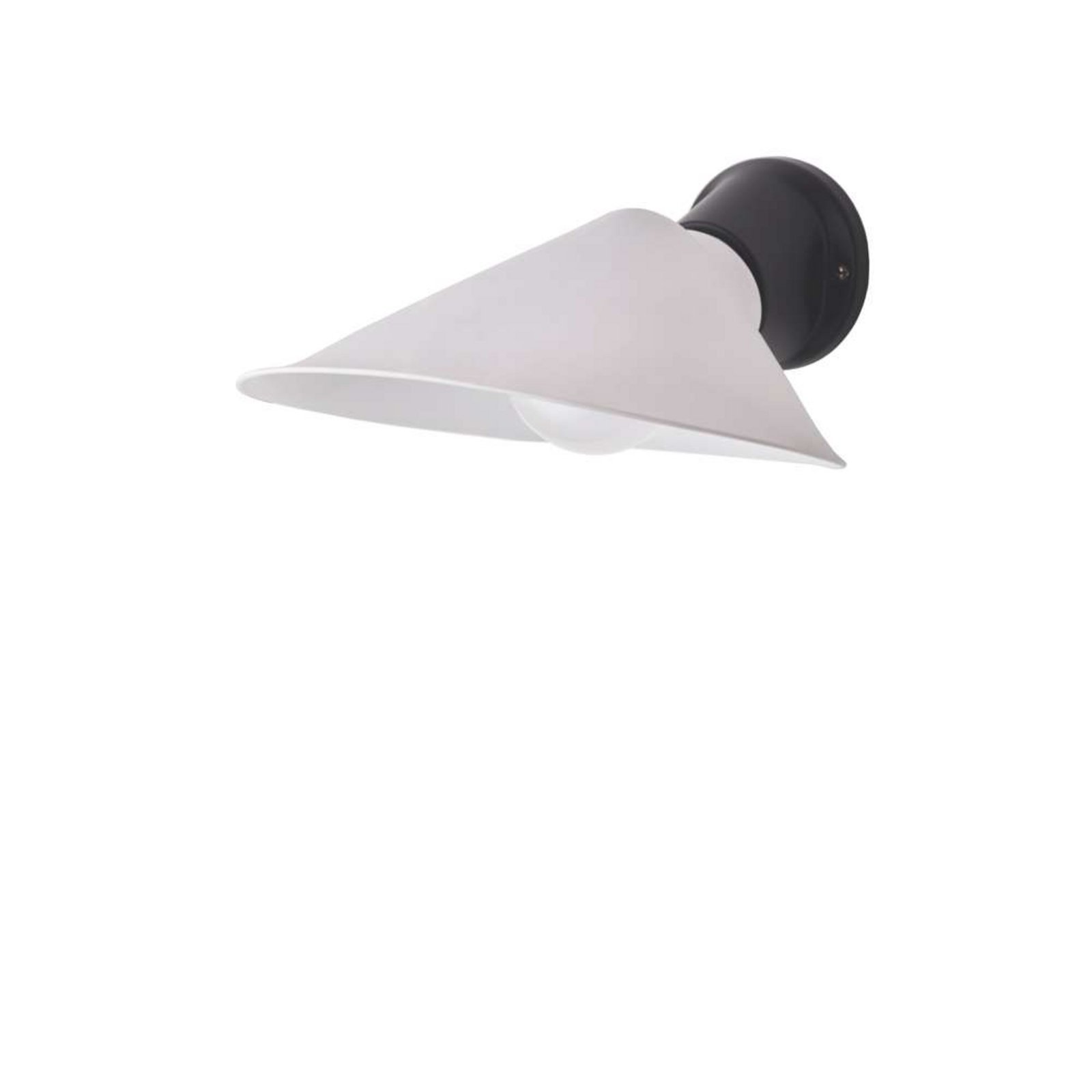 Plume Aplică de Perete IP44 Black/Porcelain - DCW