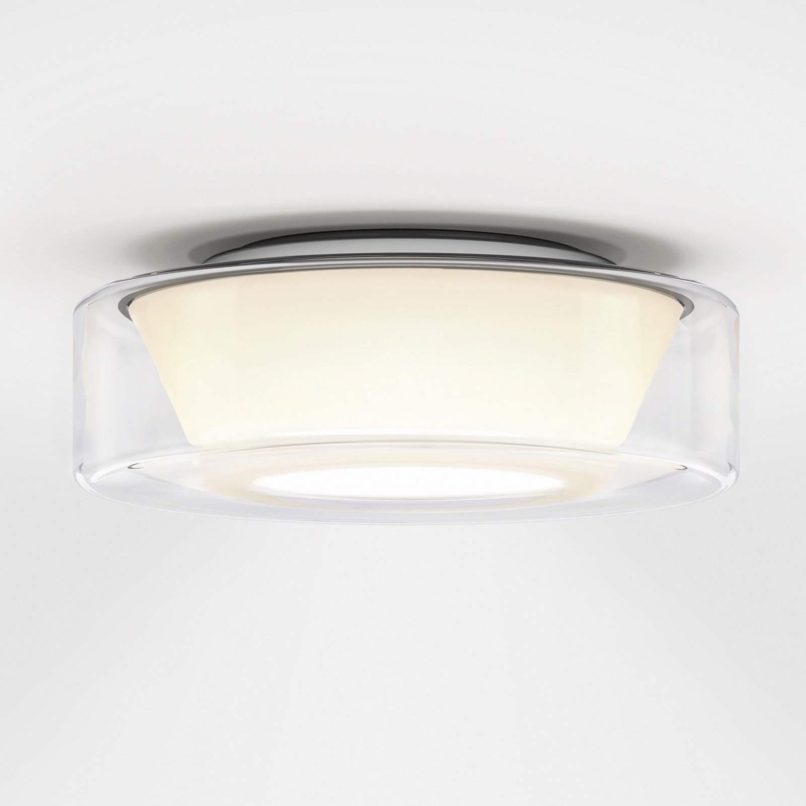 serien.lighting Curling L plafon 927 sticlă/conică