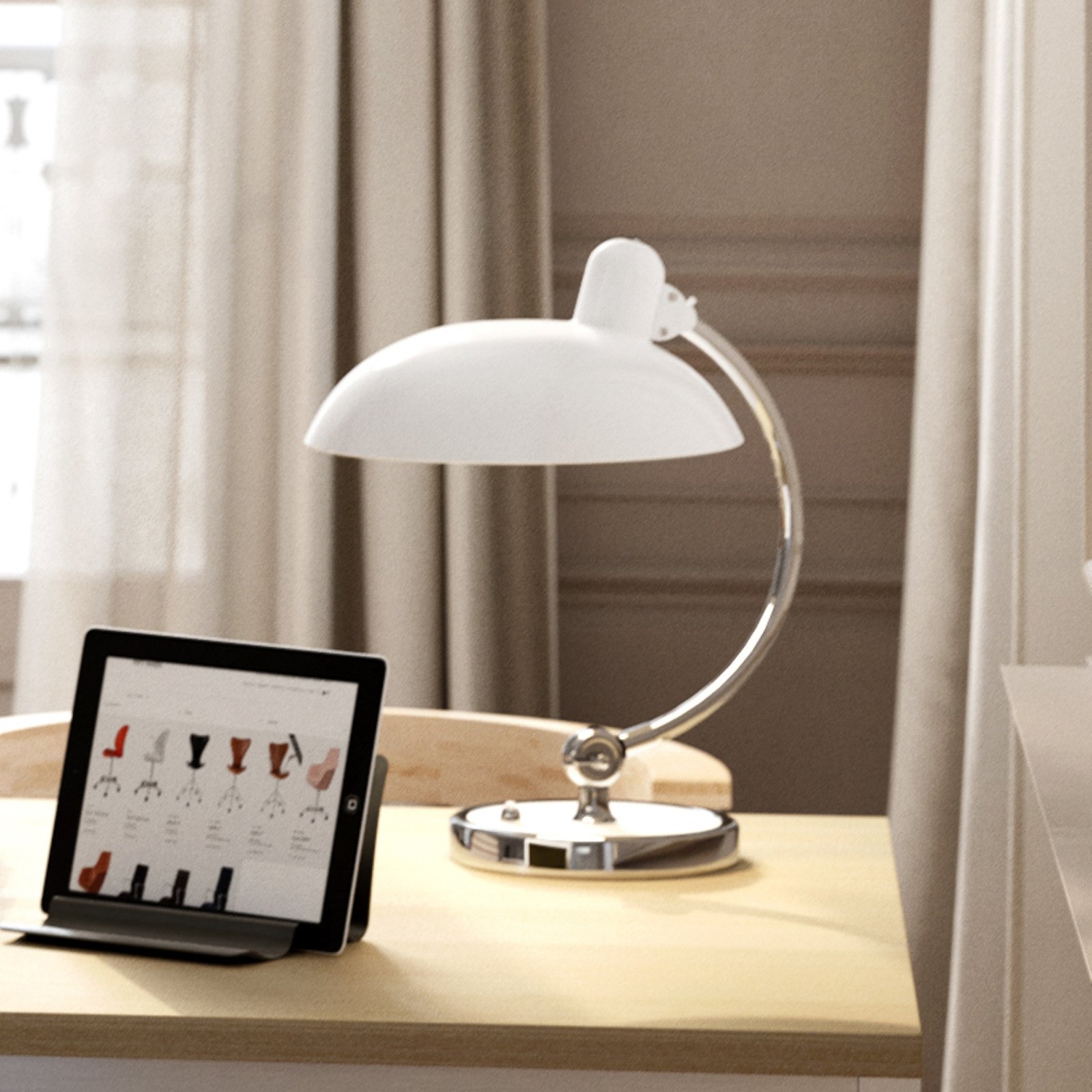 KAISER idell™ 6631-T Lampe de Table Blanc - Fritz Hansen