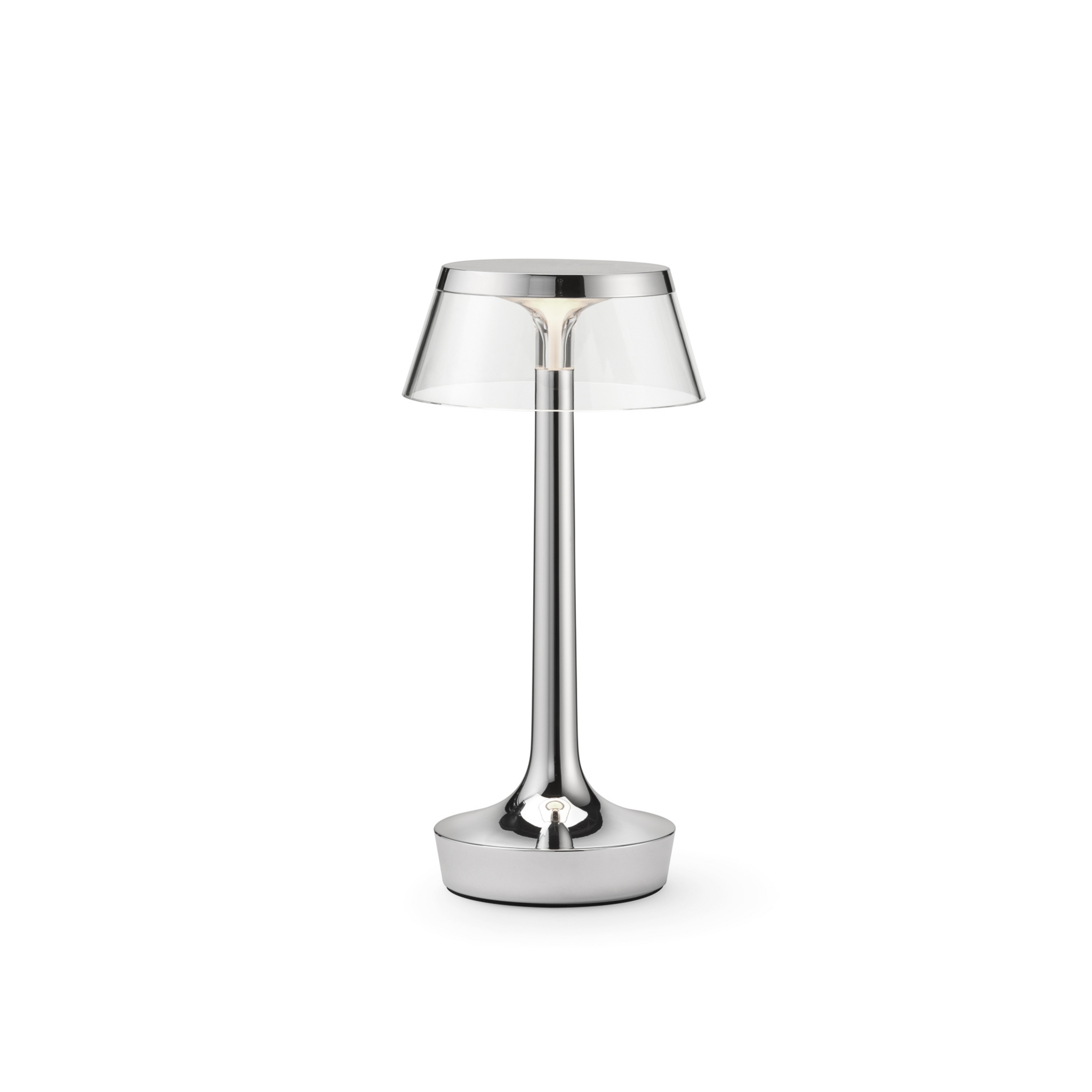Bon Jour Unplugged Lampe de Table Chrome - Flos