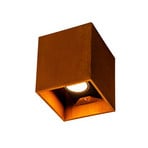 SLV Rusty LED outdoor wall light up/down cuboid