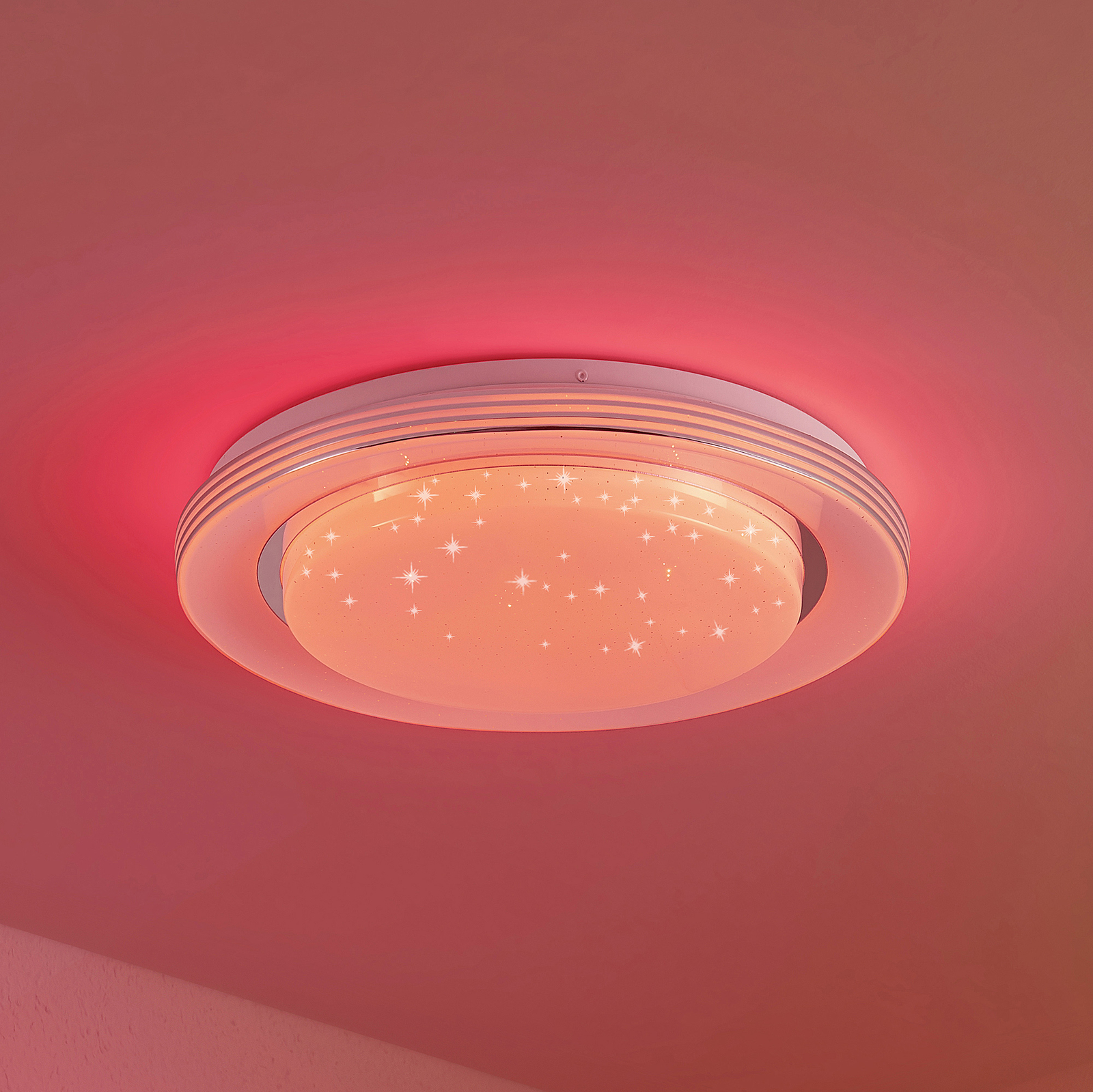 Lindby Mizuni LED stropní světlo, RGBW, Smart 38cm