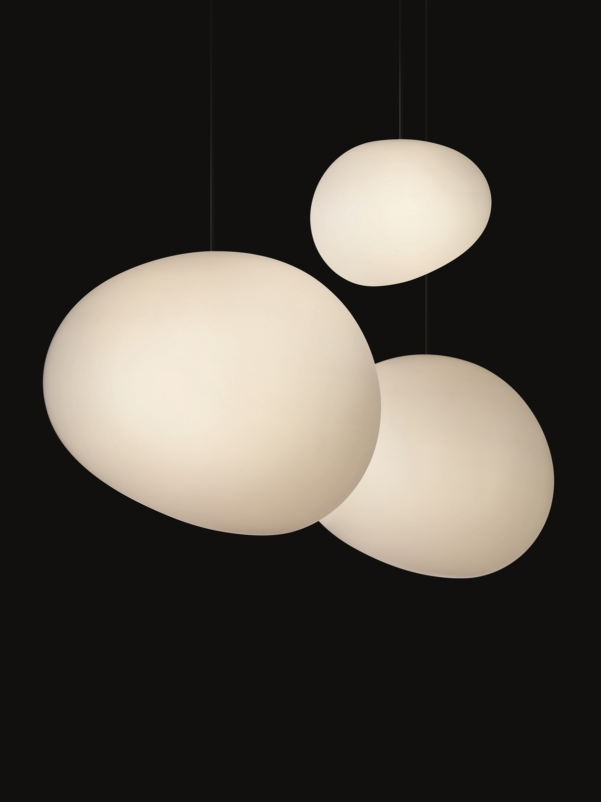 Gregg Exterior Lámpara Colgante Large Blanco - Foscarini