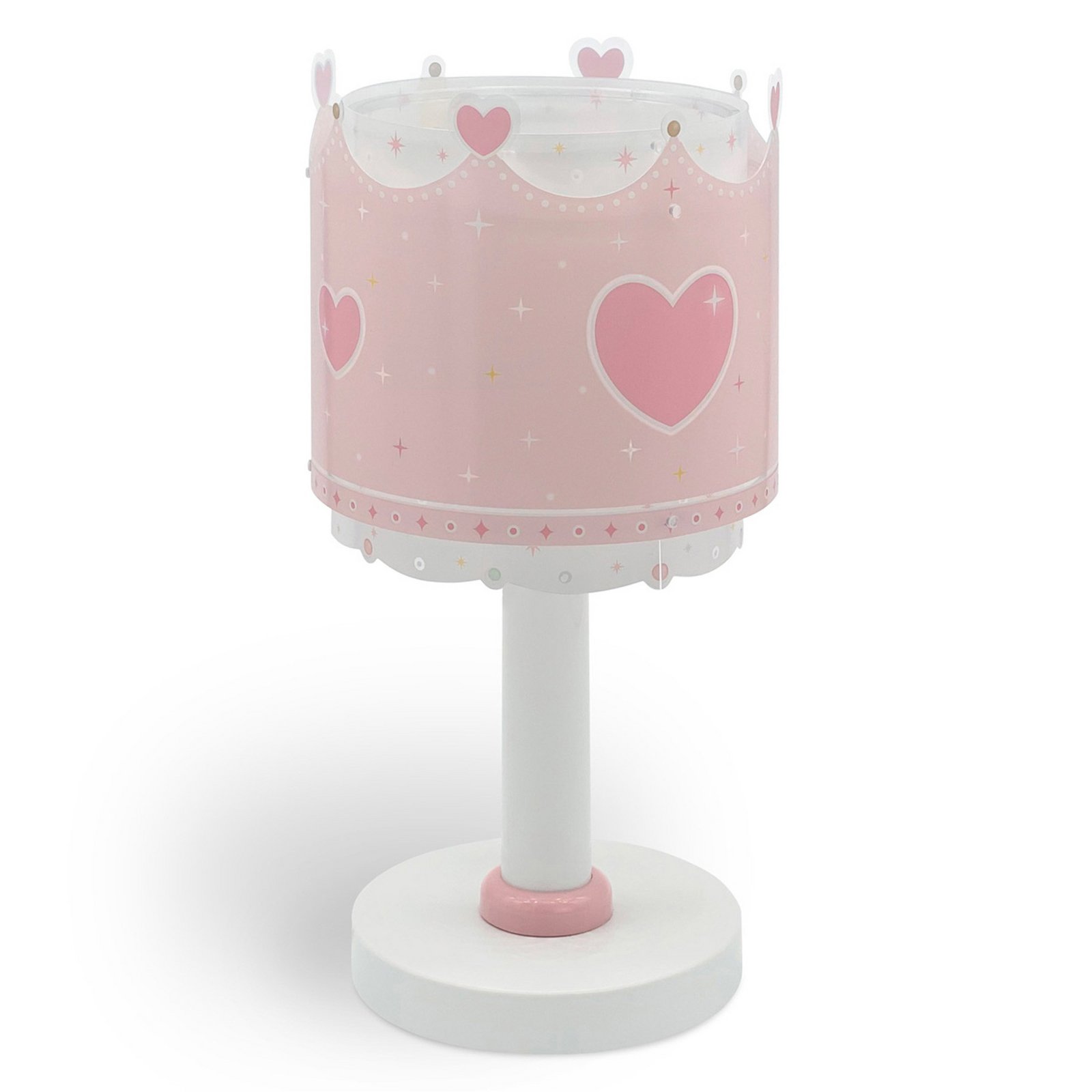 Lampe de table pour enfants Little Queen, G4, Ø 15 cm