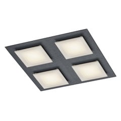 BANKAMP Ino LED stropní světlo 4 zdroje antracit