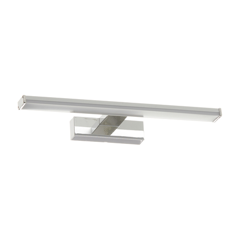 Lucande Pamela LED-spegellampa krom
