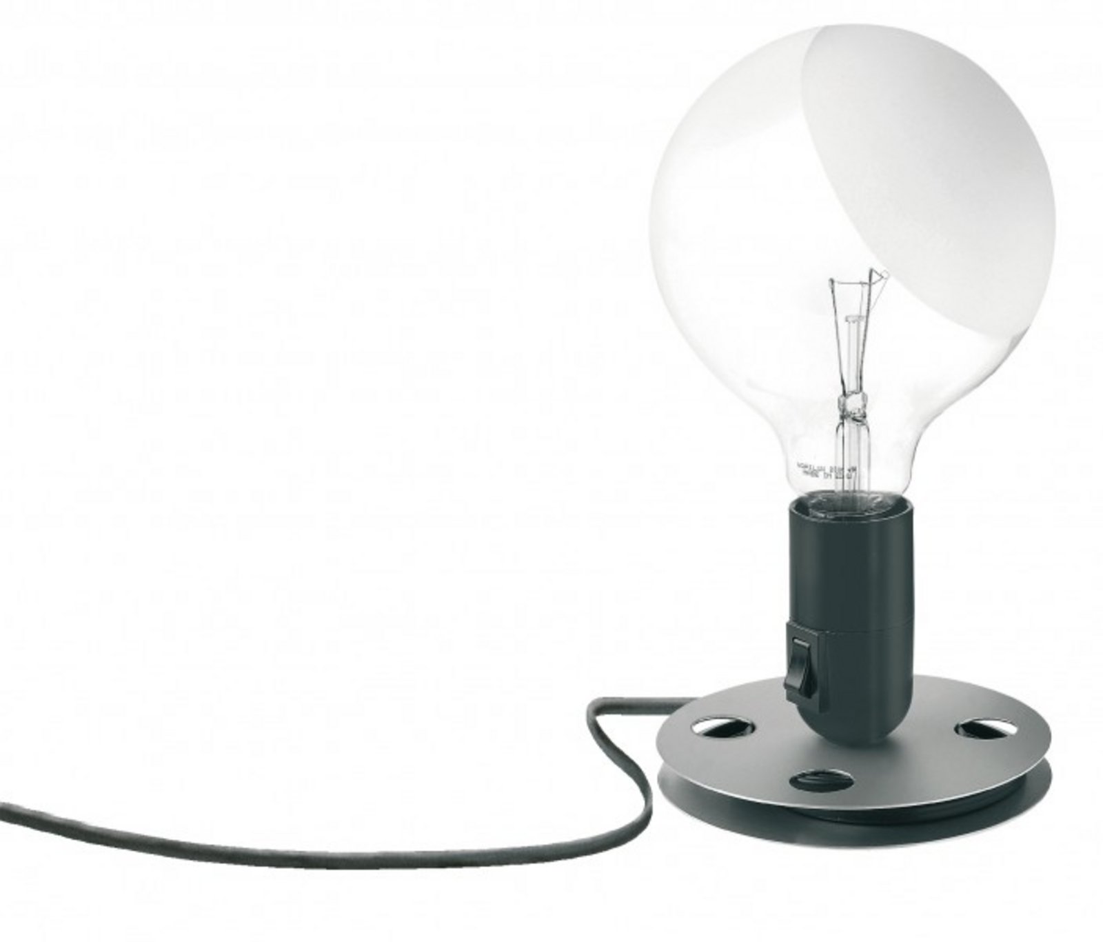 Lampadina Lampă de Masă Black - Flos