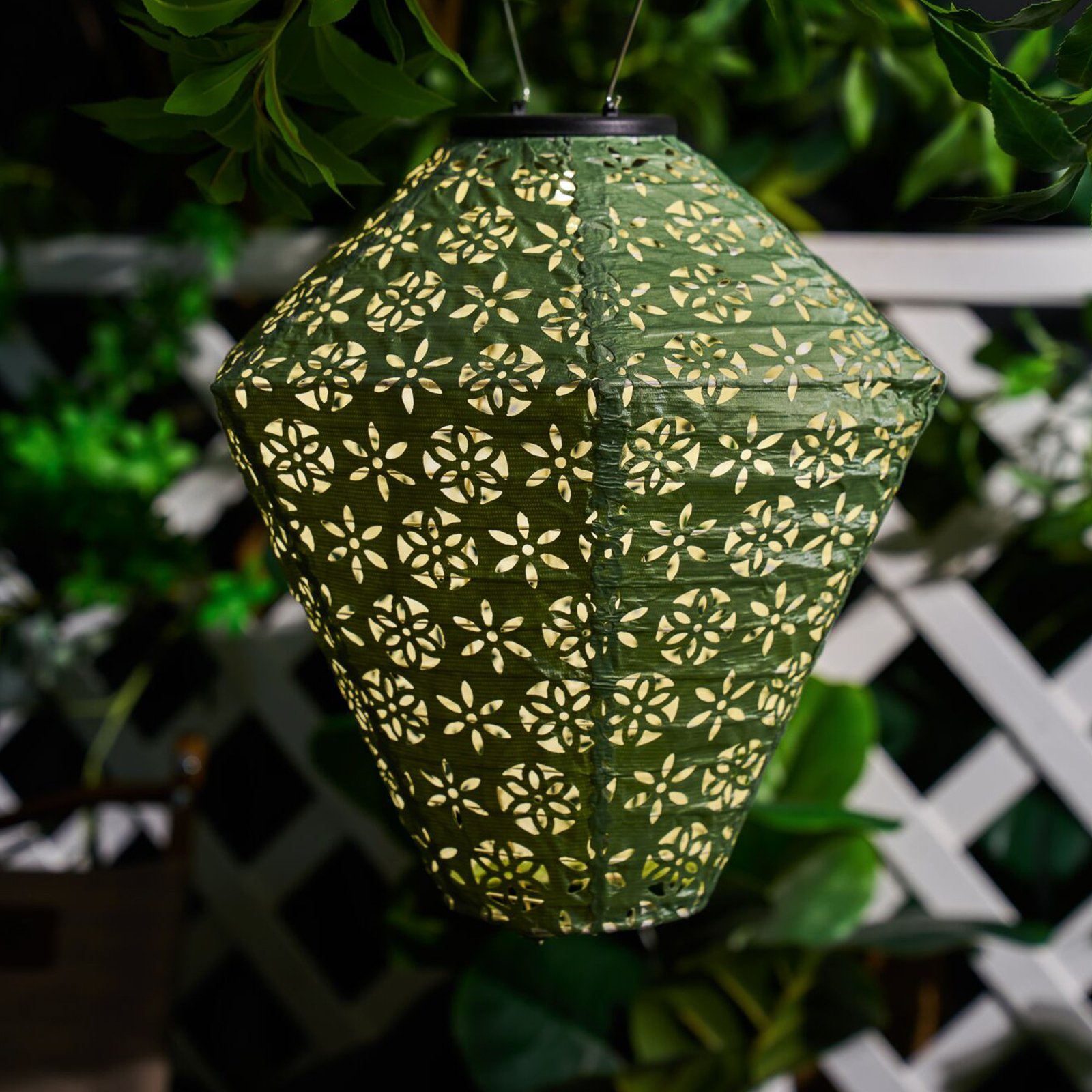 Pauleen Sunshine Flower LED-Solar-Dekoleuchte grün