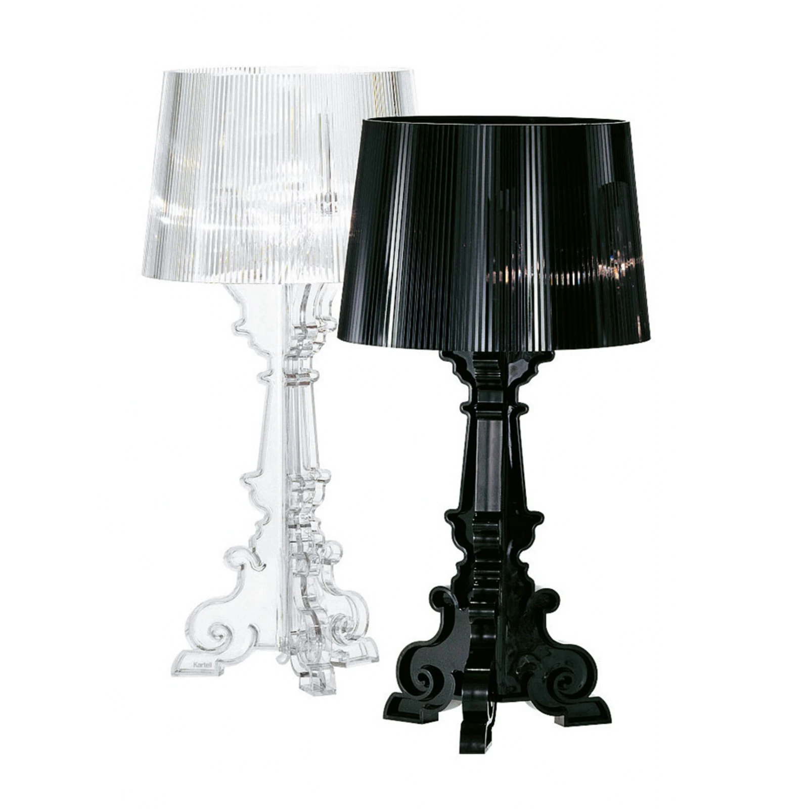 Kartell Bourgie - LED stolna lampa, prozirna