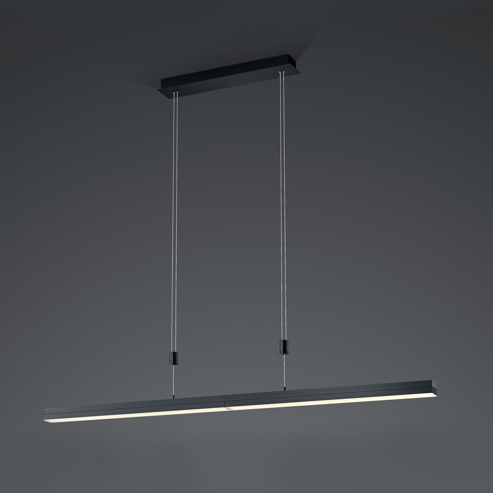 LED hanglamp Expanda-X, antraciet
