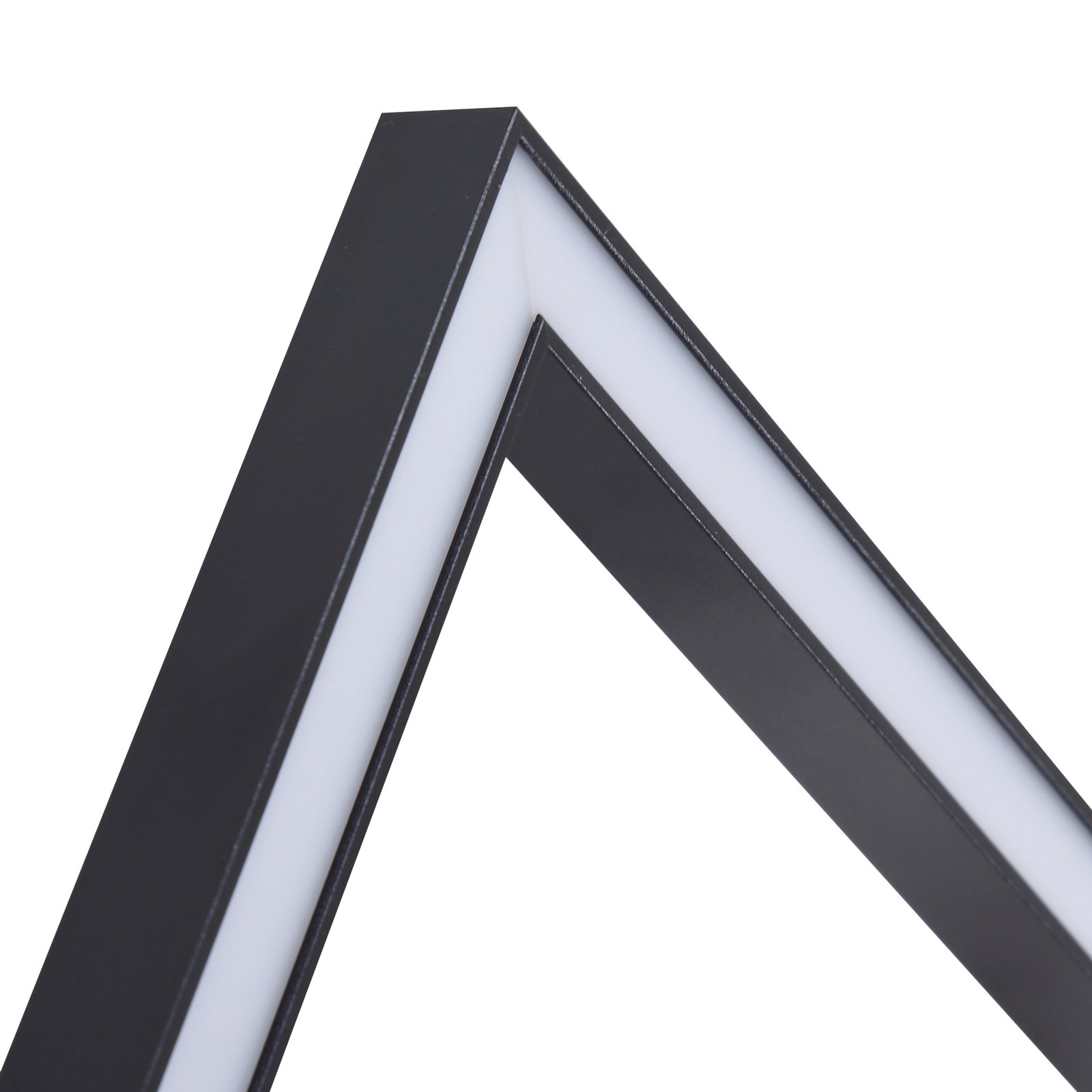 Lindby LED-Deckenleuchte Yulla, schwarz, Bewegungsmelder