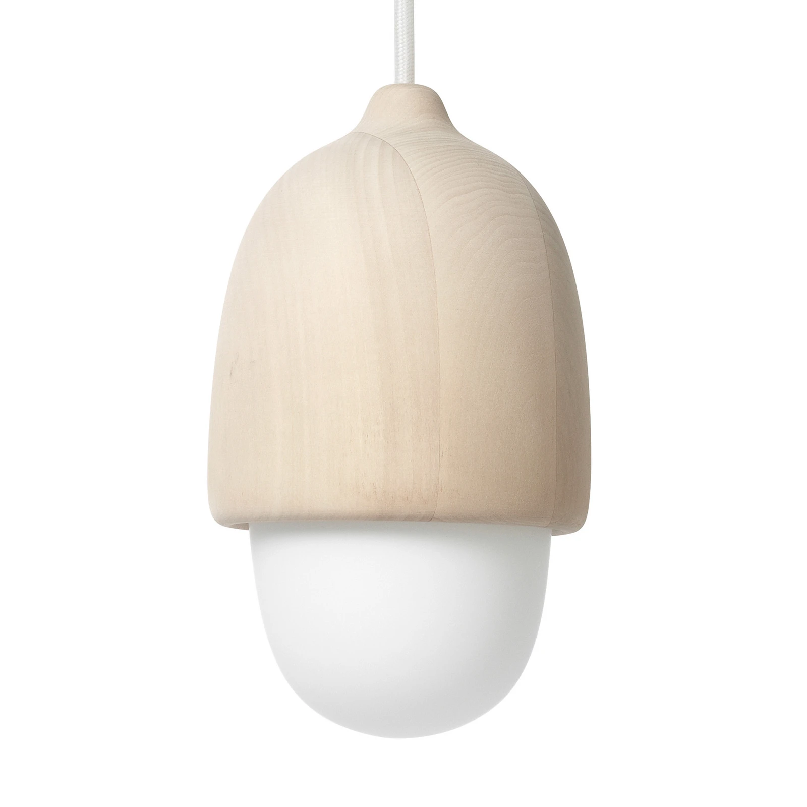 Terho Pendel Small Natural/White Opal - Mater | Køb her