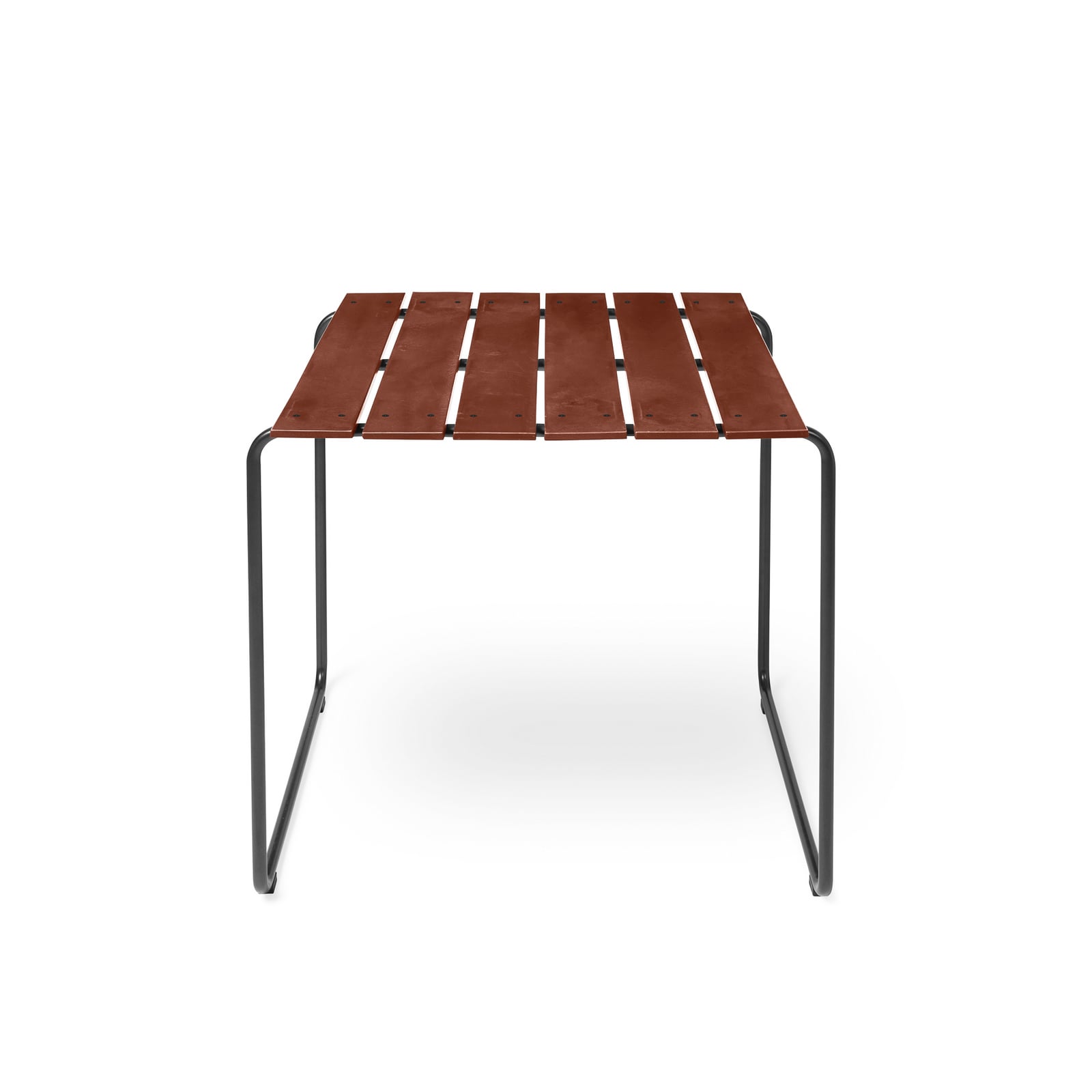 Table OCEAN, rouge, plastique, 70 cm x 70 cm - Mater Table OCEAN, rouge, plastique, 70 cm x 70 cm - Mater