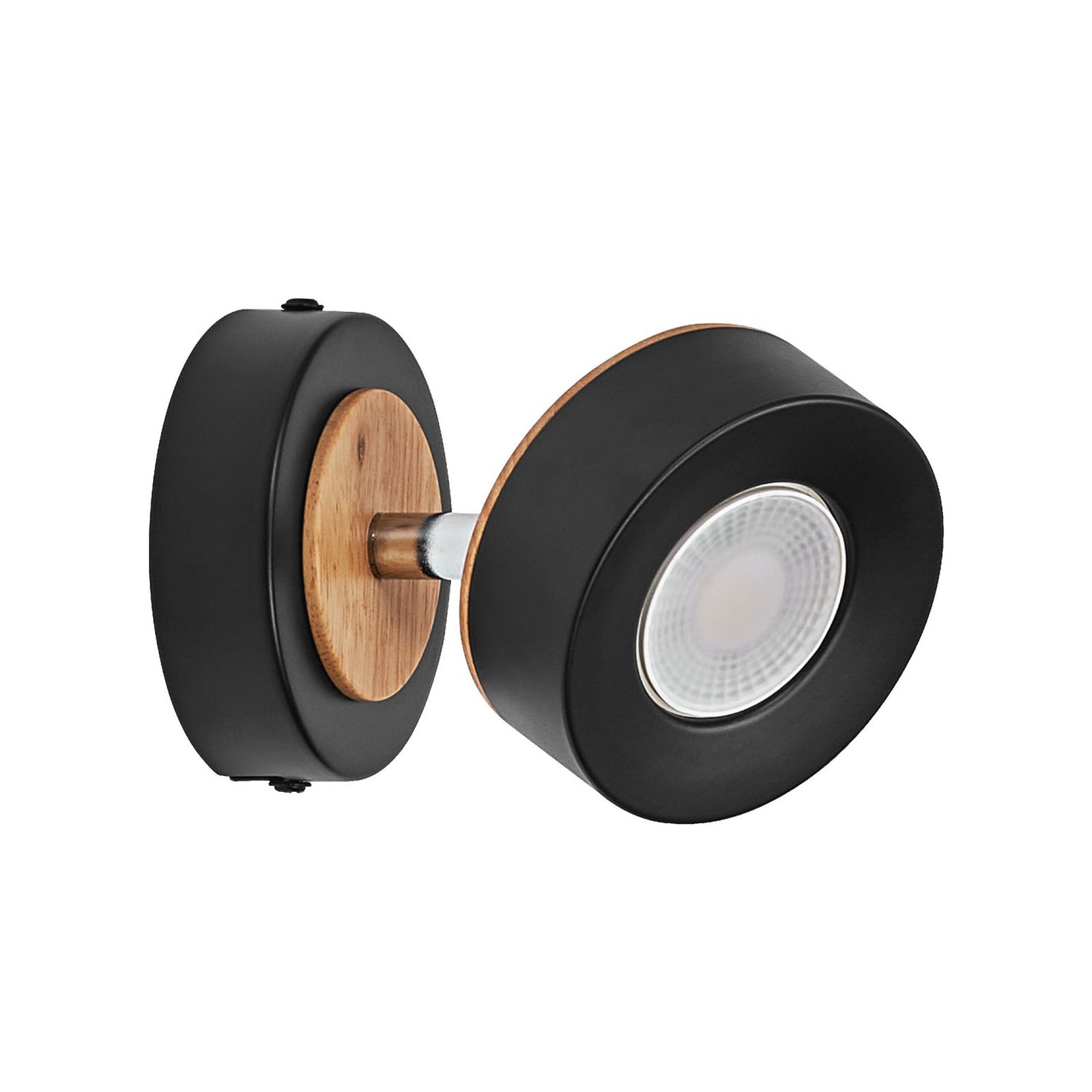OSRAM LED-Deckenstrahler PLUTO, schwarz, 1 Spot, 3.000 K