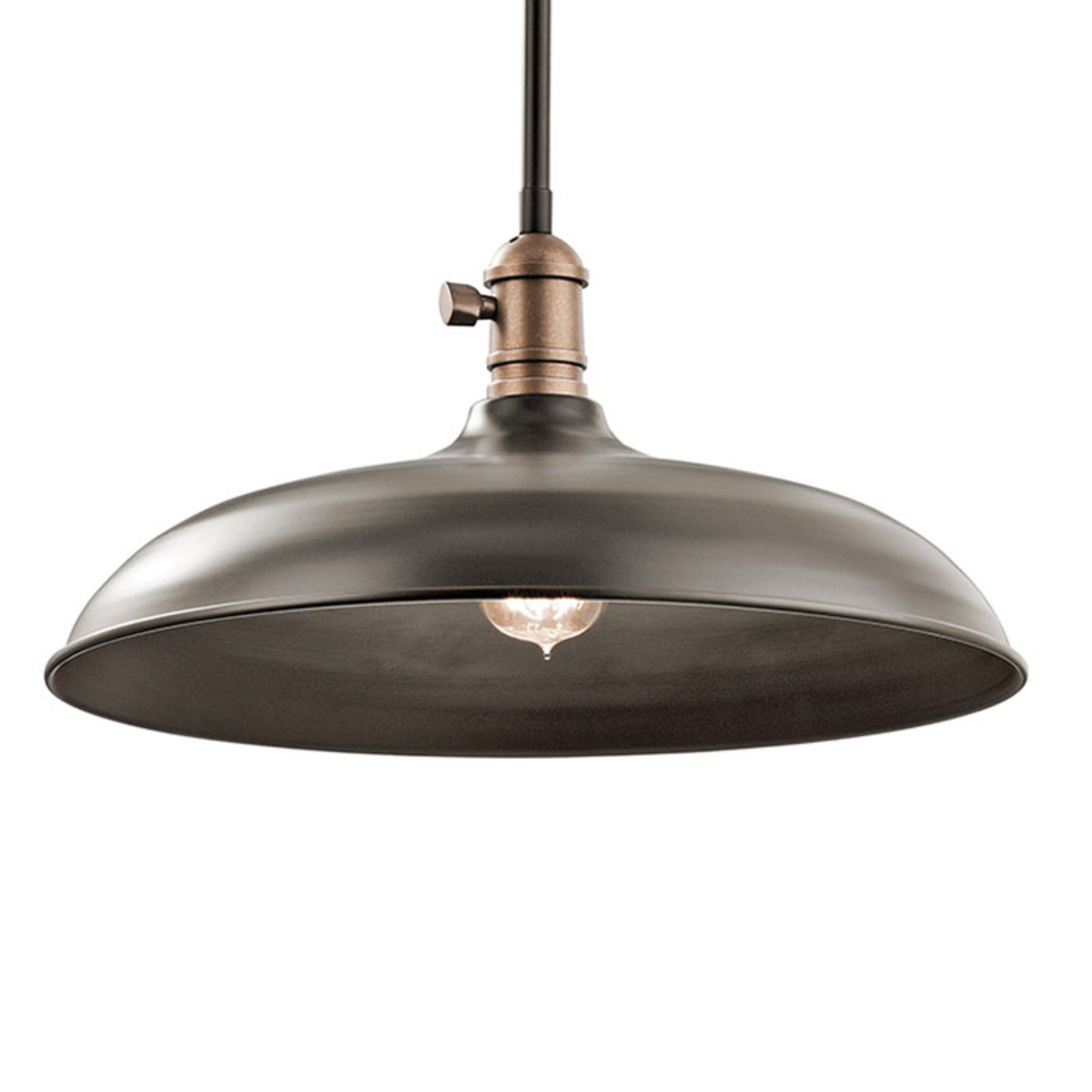 Hanglamp Cobson Ø 40,7 cm brons antiek