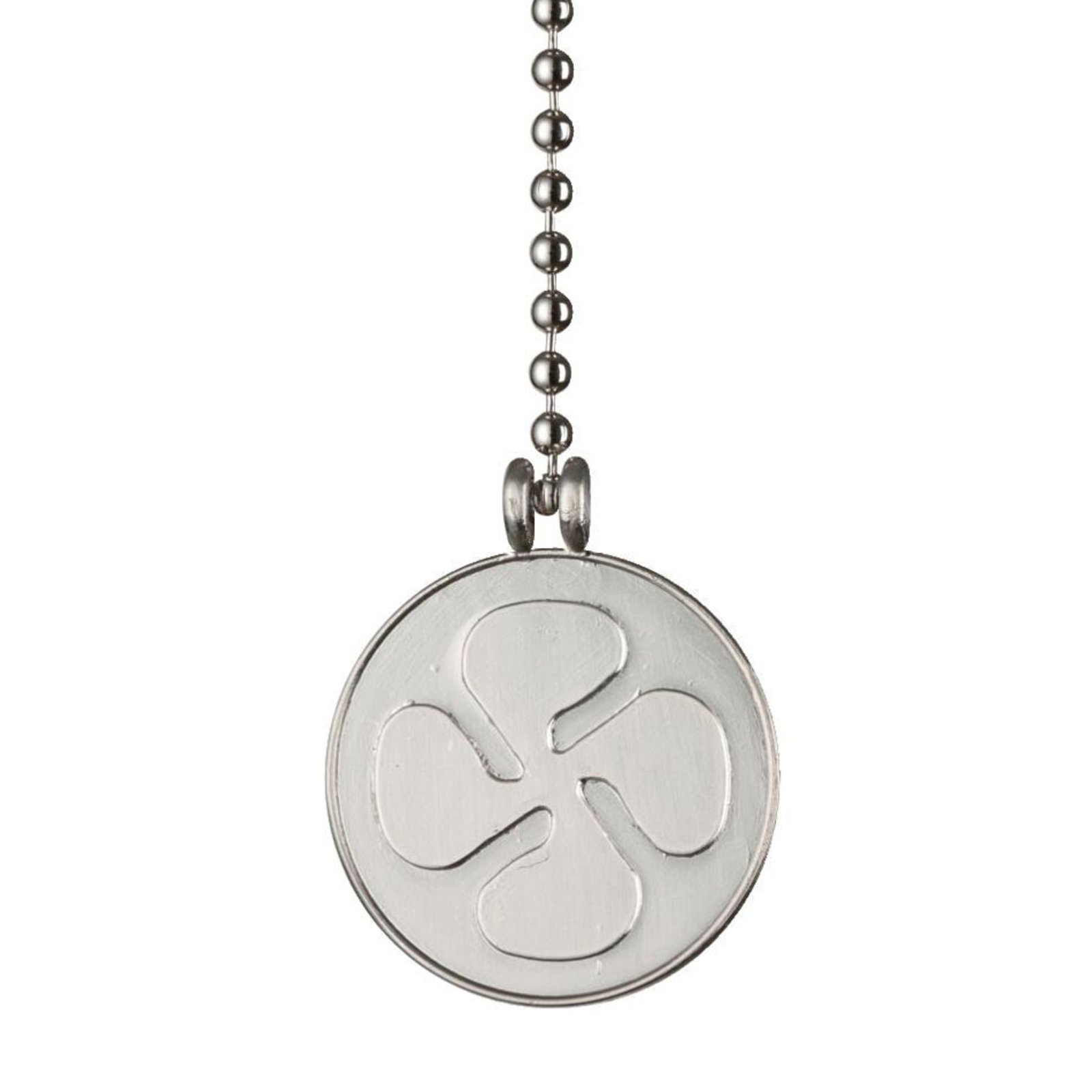 Westinghouse medallón de ventilador cadena níquel
