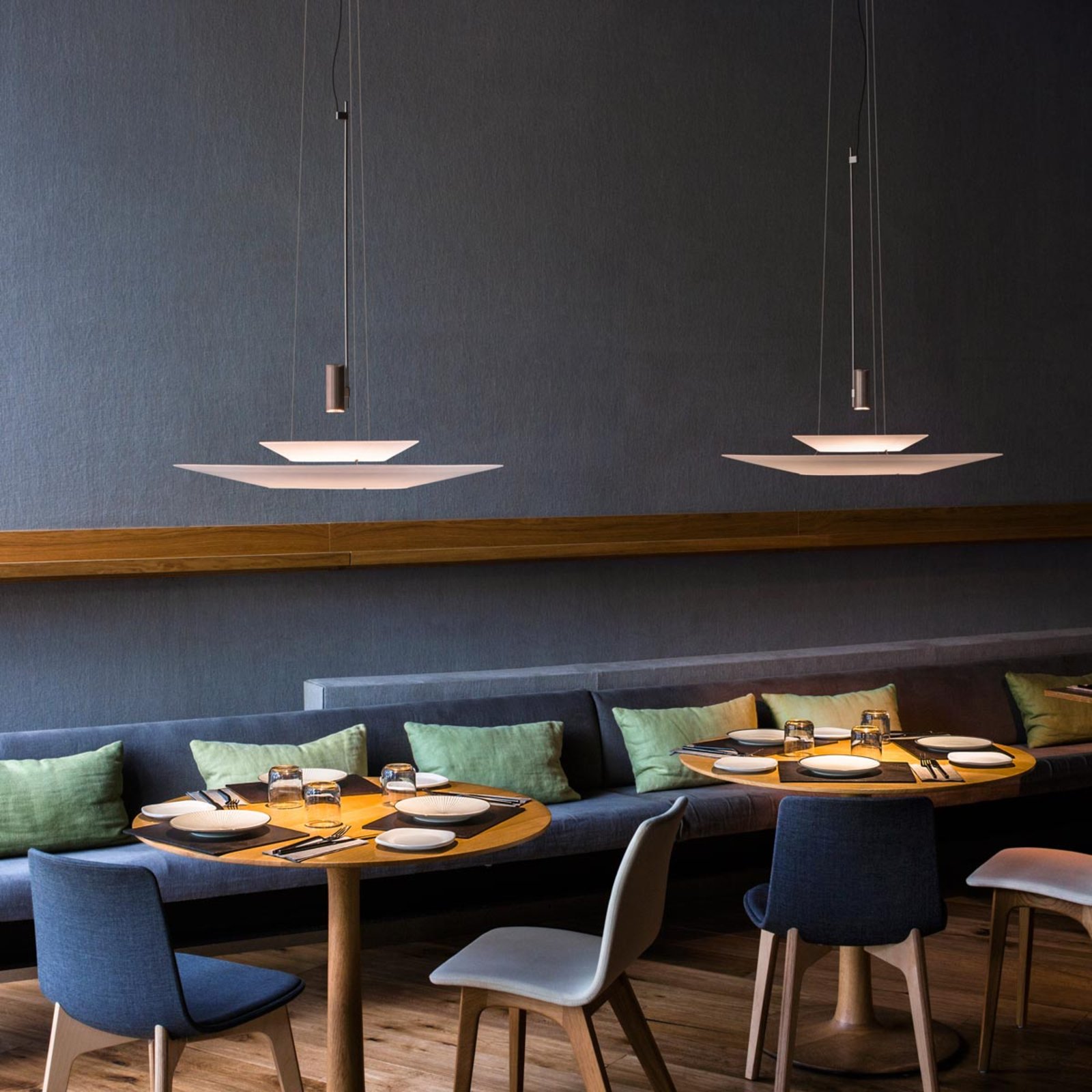 Flamingo LED-Pendelleuchte, kupfer, 70 cm - Vibia Flamingo LED-Pendelleuchte, kupfer, 70 cm - Vibia