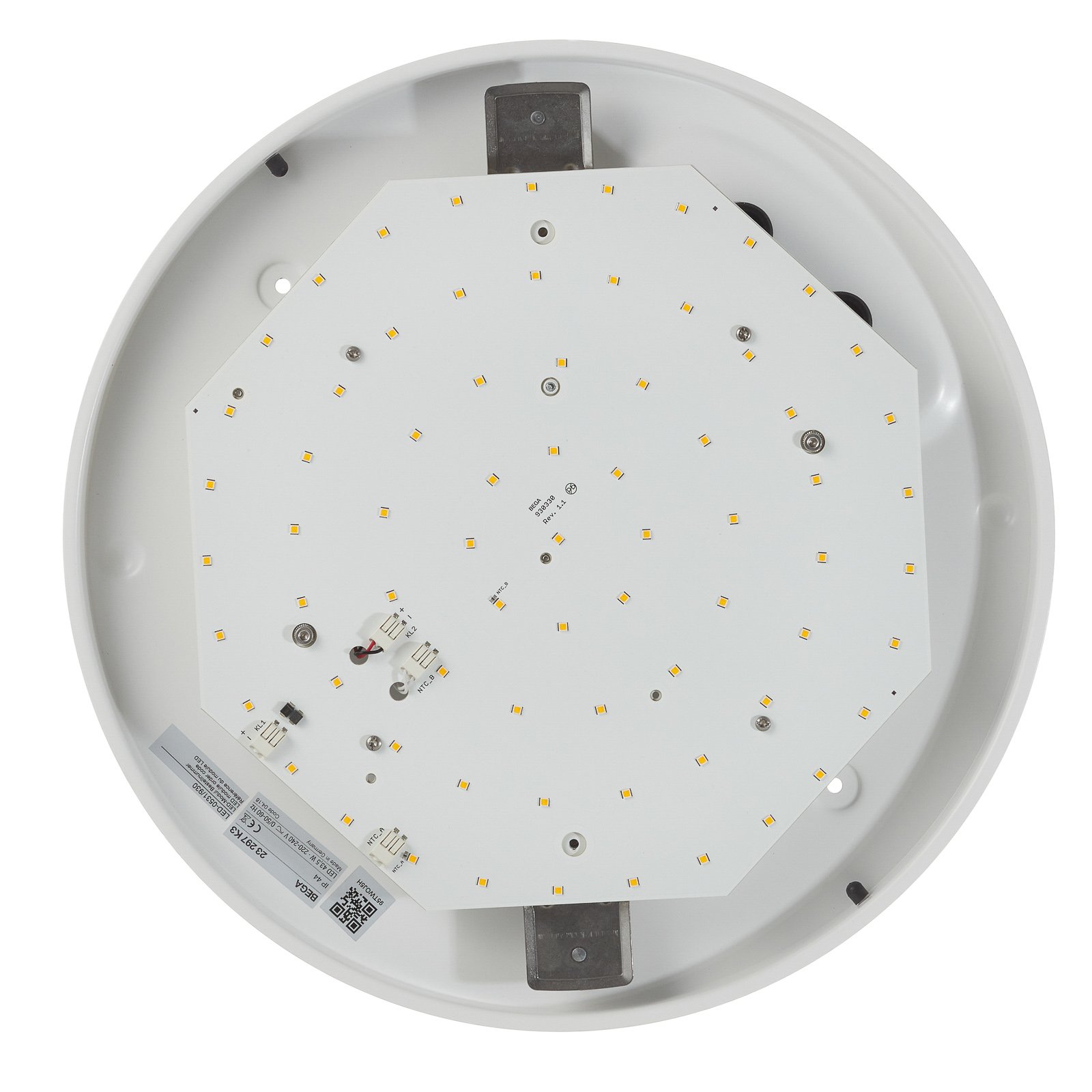 BEGA 23297 LED-Deckenlampe Glas DALI 3.000K Ø 47cm