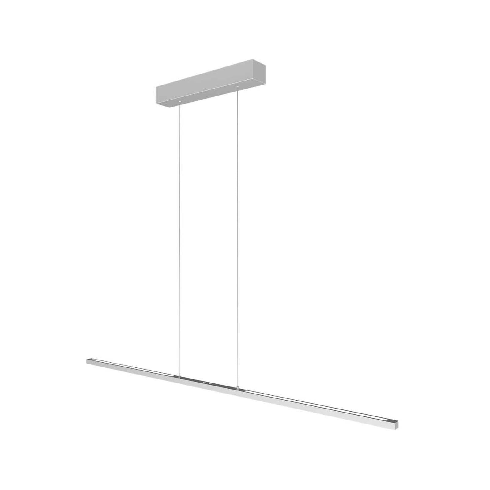 LED-Hängeleuchte Bande, 150 cm, up/down, stahl, CCT, Dimmer