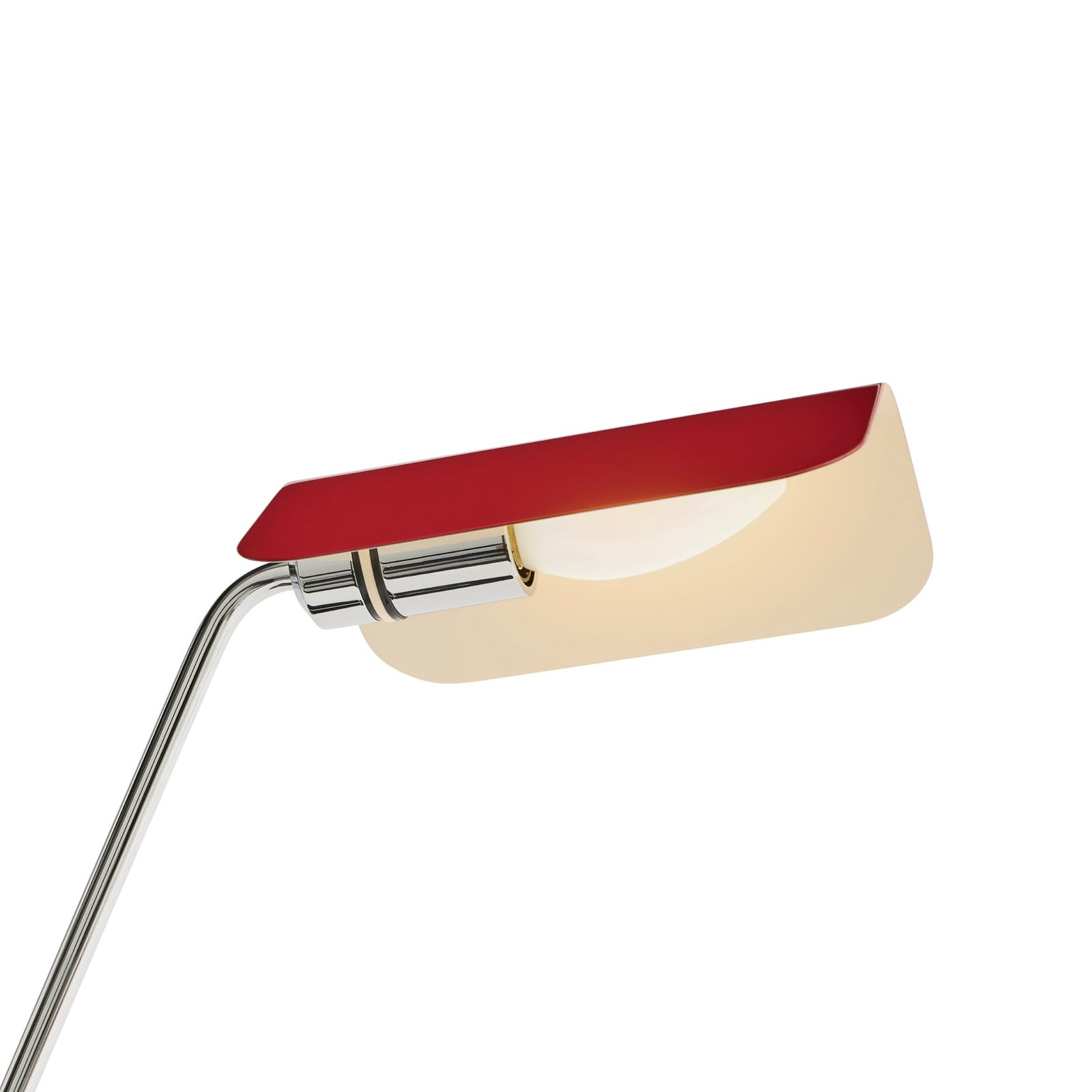 Apex skrivbordslampa, röd, 38 cm, E14, stål – HAY - Arbetsrum / hemkontor - Design - Metall - Med en ljuskälla