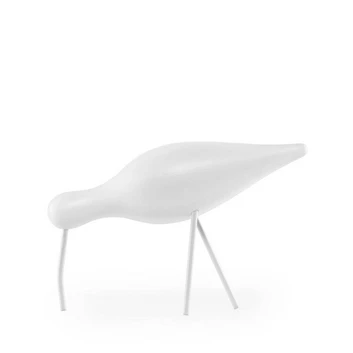 Shorebird Skulptur Large White/White - Normann Copenhagen