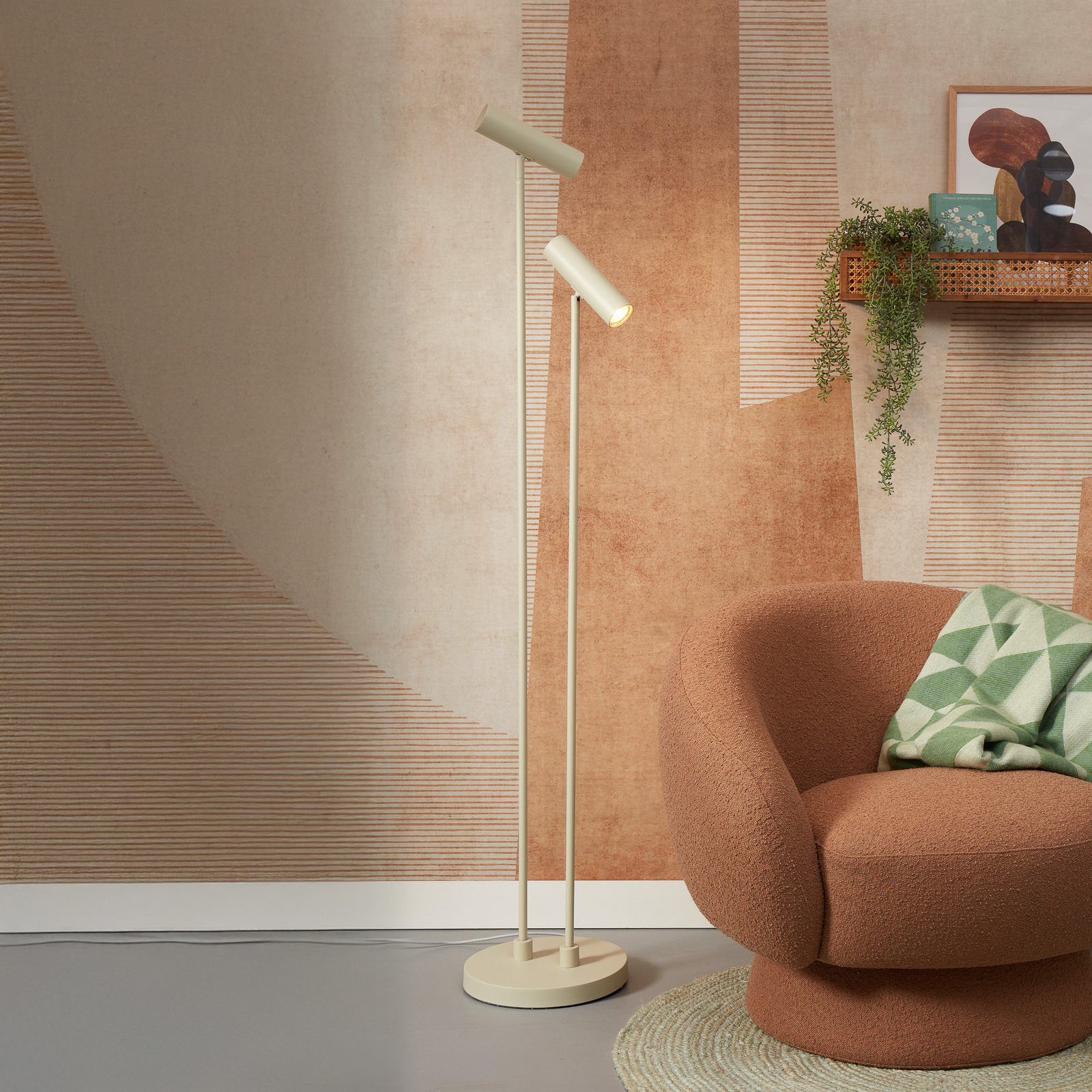 IT'S ABOUT ROMI Lampadar Havana, verde deschis, metal, GU10 IT'S ABOUT ROMI Lampadar Havana, verde deschis, metal, GU10