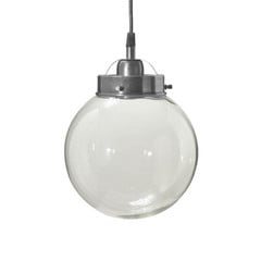 PR Home rippvalgusti Normandia, Ø 20 cm, hõbedane antiik, klaas