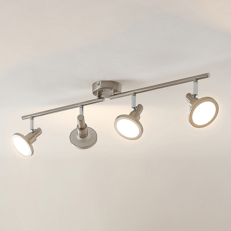 Lindby Unnur LED-spotlight, 4 lyskilde