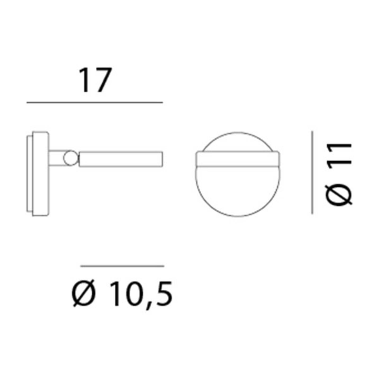 Rotaliana String H0 DTW kinkiet LED biały