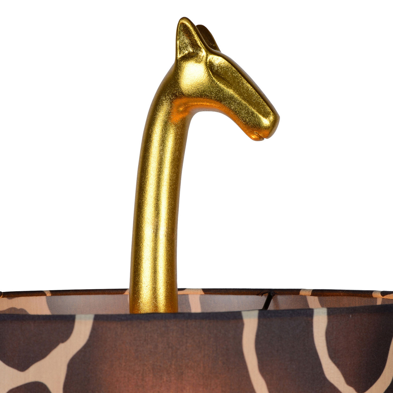 Lucide Lampă de podea Extravaganza Miss Tall aur mat - Camera de zi / sufragerie - design - auriu mat maro - Plastic