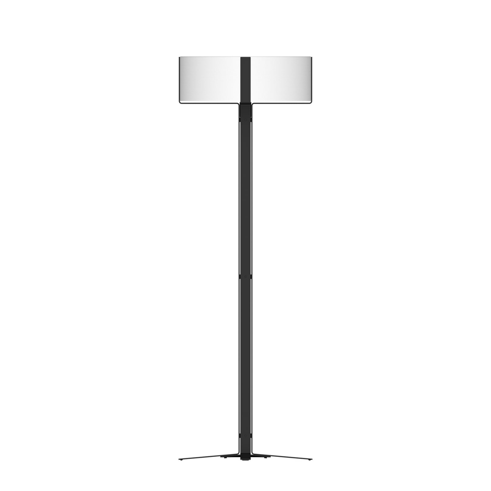 OKOLO álló lámpa, fekete, 145 cm, fém/textil, E27-LED – GRUPA