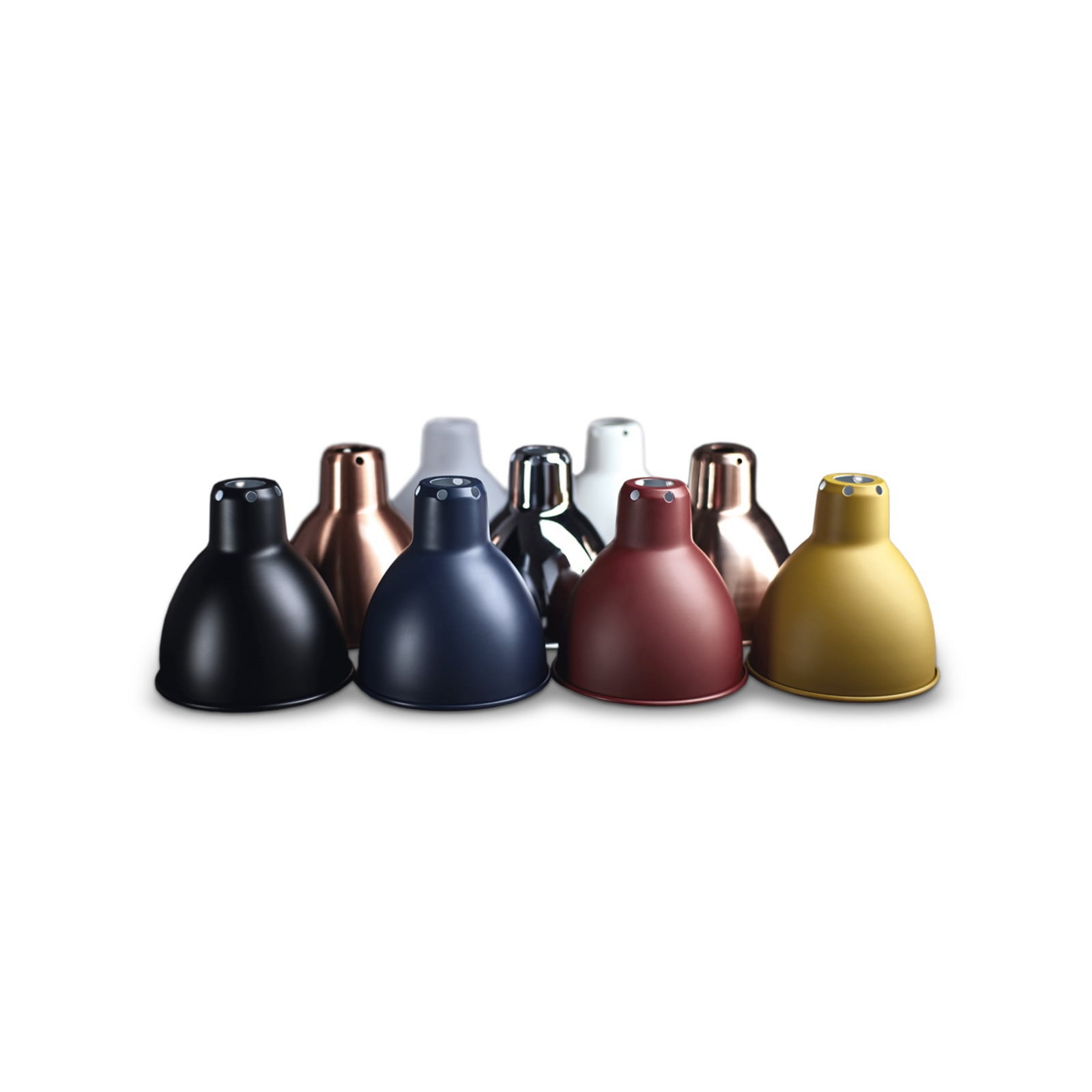 Skærm Classic Round Ø140 Raw Brass Lampe Gras - Stue - Metal