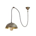 Circle hanging lamp decentralised antique brass